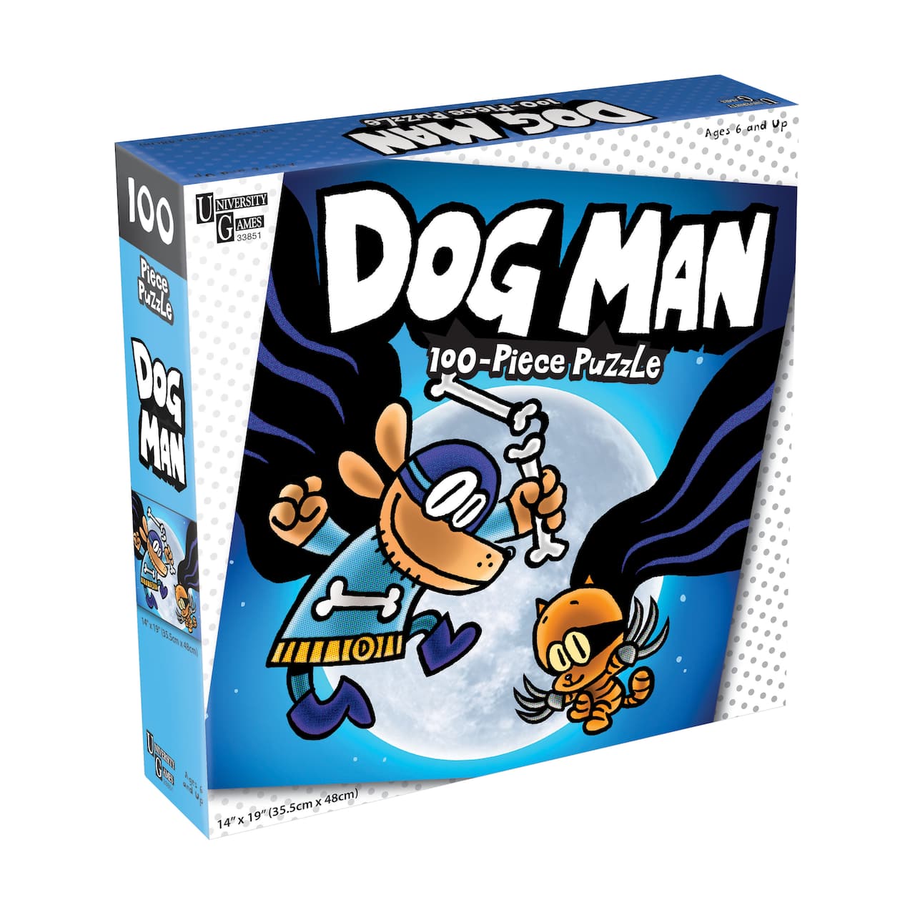 Dog Man &#x26; Cat Kid 100 Piece Jigsaw Puzzle